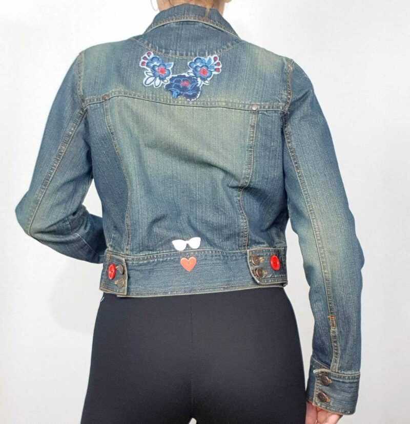 Veste jean Rosa – Image 4