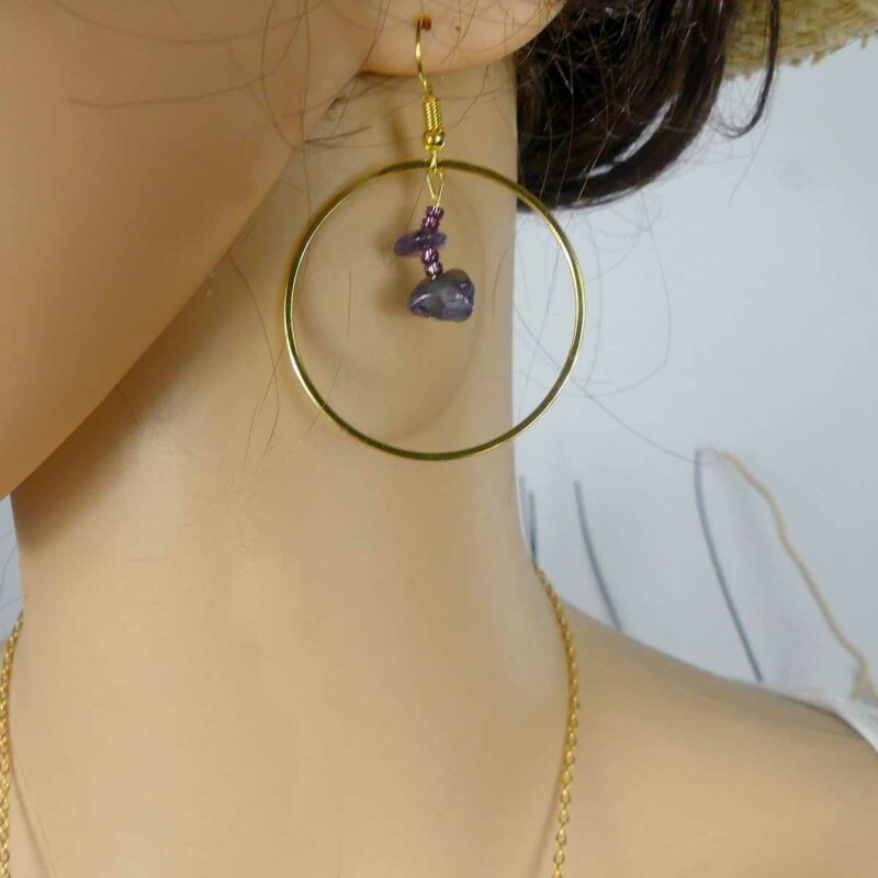 Boucles d’oreille Adelem – Image 4