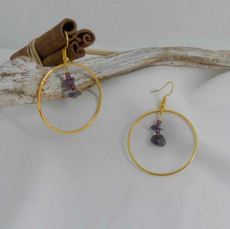 Boucles d’oreille Adelem – Image 3