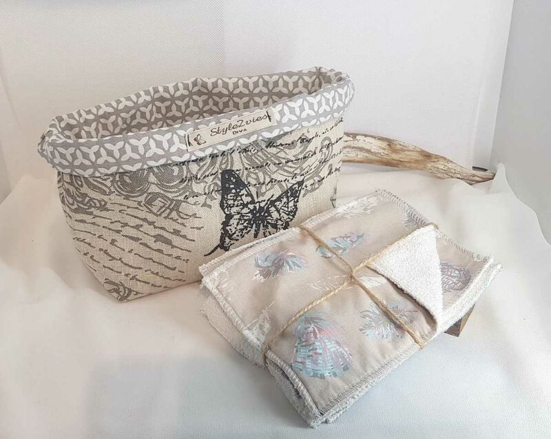 Panière + 4 Lingettes Parispl